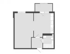 Квартира-студия 31.42 м² в ЖК «Немецкая деревня»